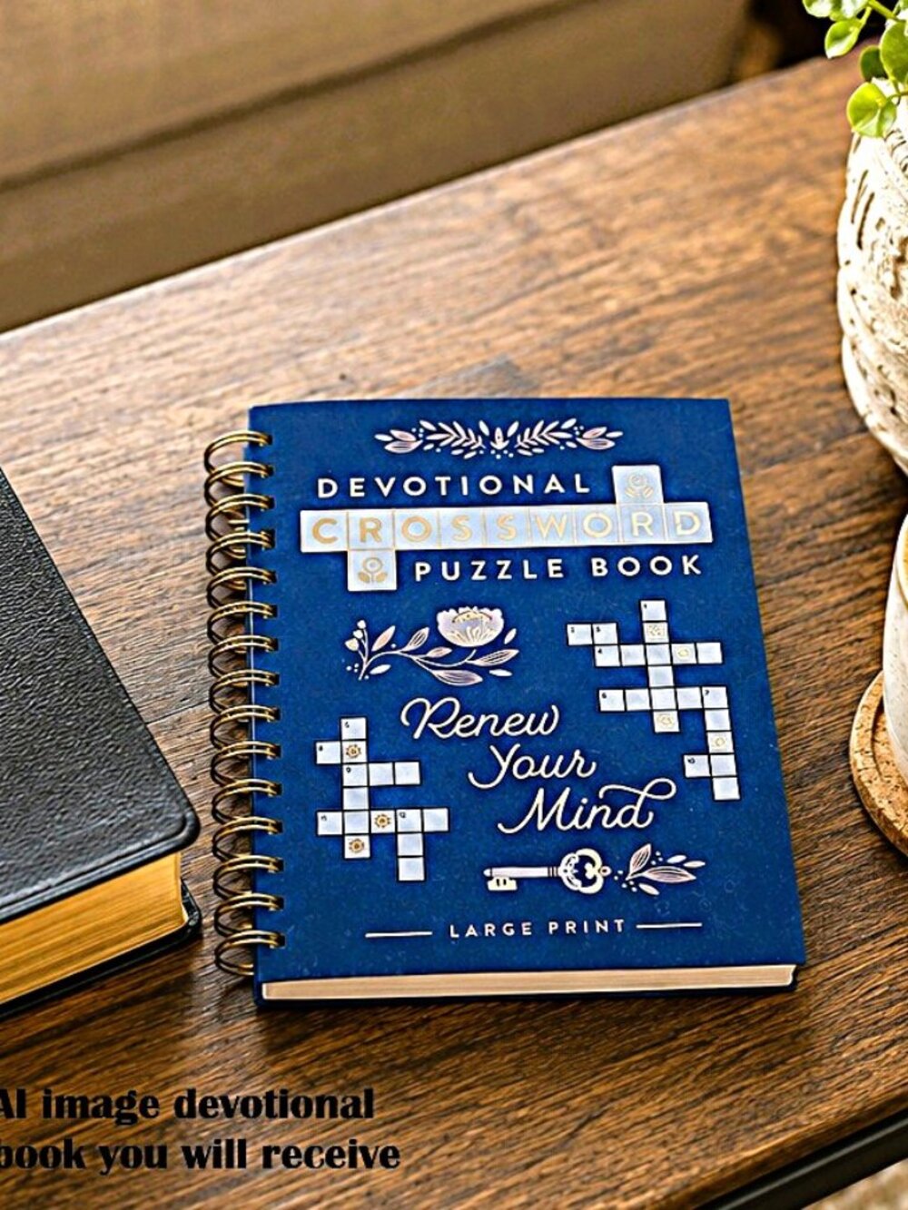 Renew Your Mind Devotional Crossword Puzzle Book New